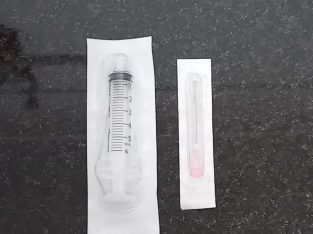 5ml syringe and blunt tip for hydrating nests and more!