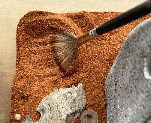 Red ant-safe sand (180g)